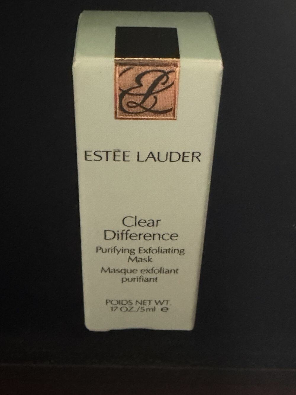 Estee Lauder Clear Difference Purifying Exfoliating Mask Mini 5ml .17 Oz